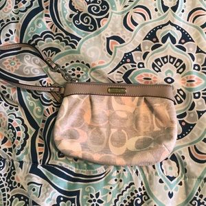 Coach wristlet